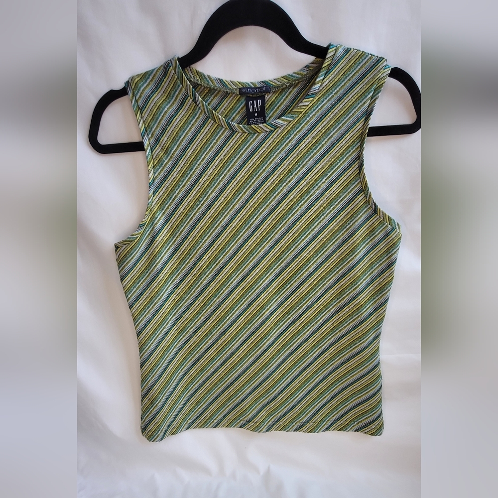 Striped Gap Tank Y2K VTG